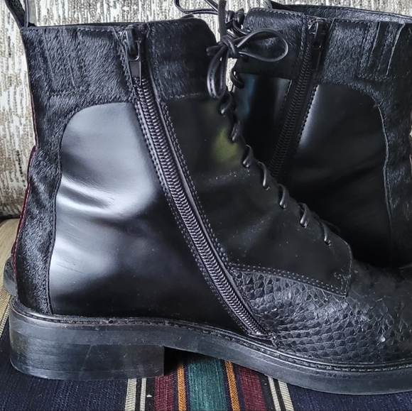 Jeffrey Campbell combat lace-up boots - Picture 5 of 11